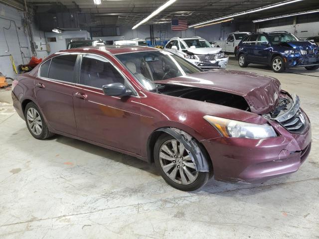 1HGCP2F86CA085346 - 2012 HONDA ACCORD EXL BURGUNDY photo 4