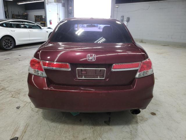 1HGCP2F86CA085346 - 2012 HONDA ACCORD EXL BURGUNDY photo 6