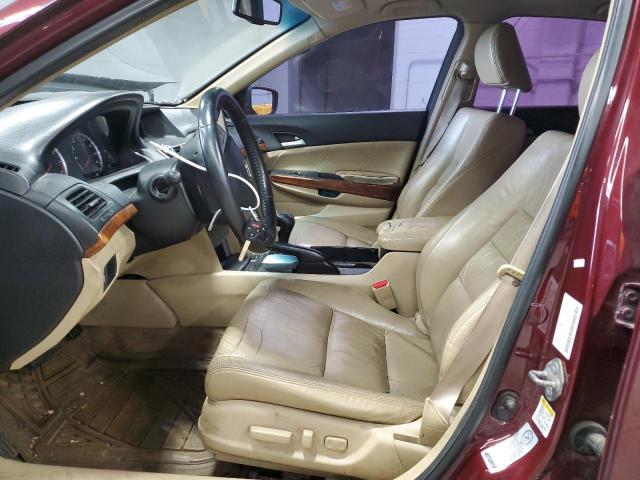 1HGCP2F86CA085346 - 2012 HONDA ACCORD EXL BURGUNDY photo 7