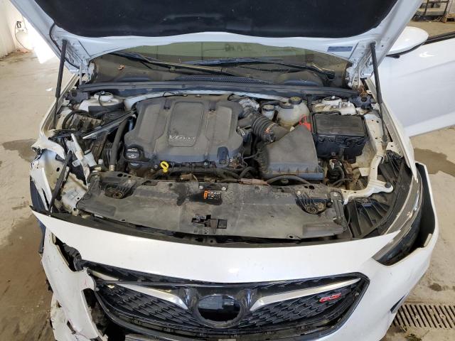 W04GS6SS1J1129994 - 2018 BUICK REGAL GS Ақ фото 11