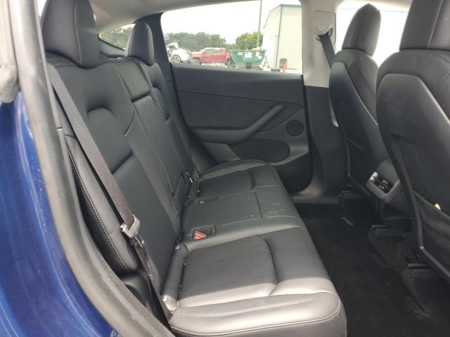 7SAYGDEE0NF354378 - 2022 TESLA MODEL Y 蓝色 照片 11
