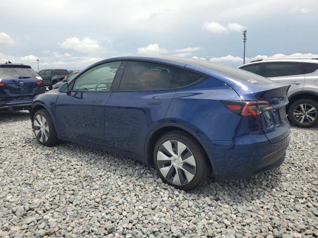 7SAYGDEE0NF354378 - 2022 TESLA MODEL Y 蓝色 照片 2