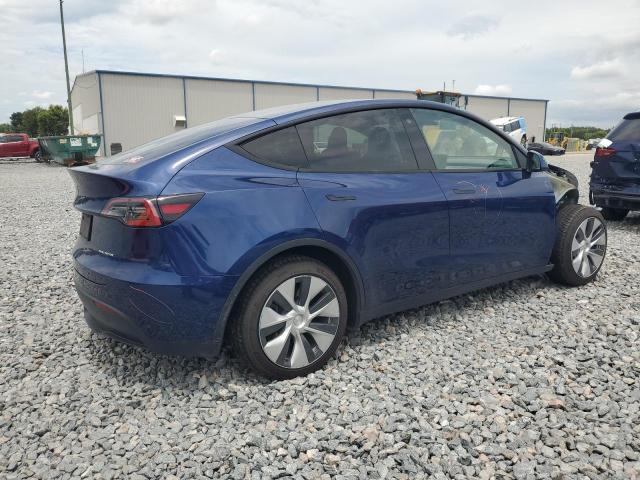 7SAYGDEE0NF354378 - 2022 TESLA MODEL Y 蓝色 照片 3