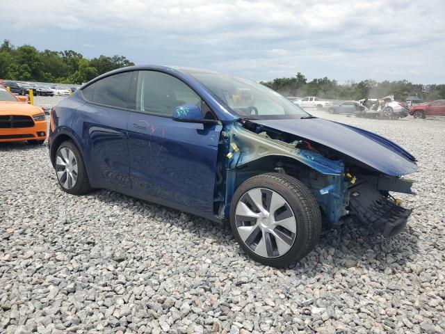 7SAYGDEE0NF354378 - 2022 TESLA MODEL Y 蓝色 照片 4