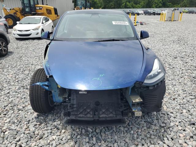 7SAYGDEE0NF354378 - 2022 TESLA MODEL Y 蓝色 照片 5