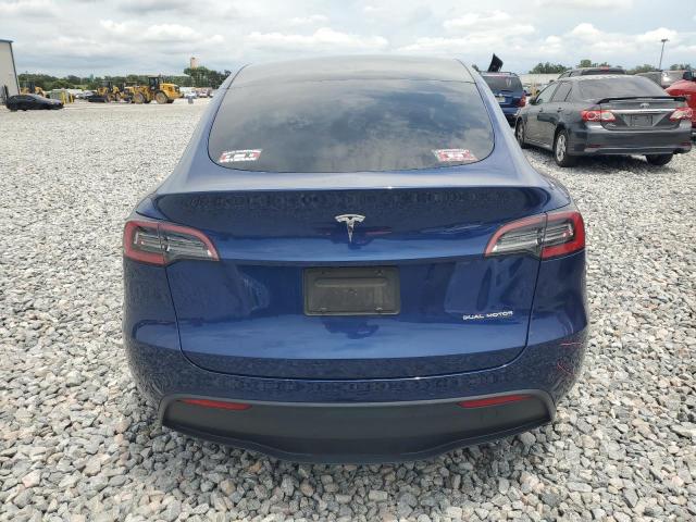 7SAYGDEE0NF354378 - 2022 TESLA MODEL Y 蓝色 照片 6
