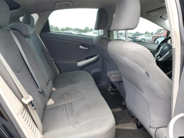 JTDKN3DUXB1423304 - 2011 TOYOTA PRIUS BLACK photo 10