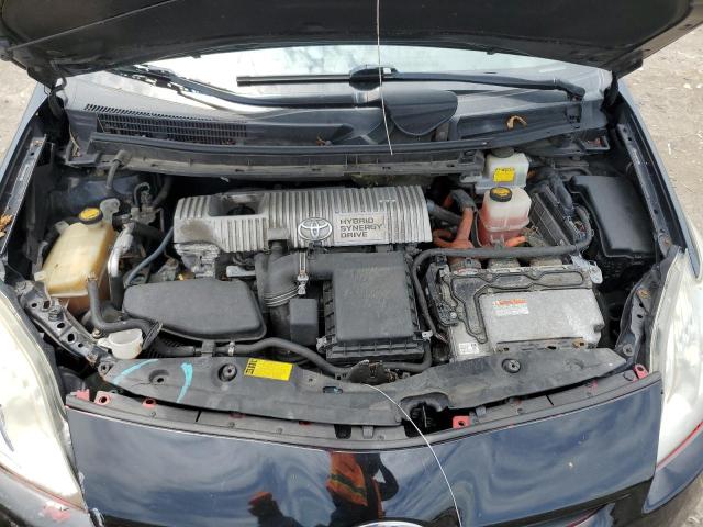 JTDKN3DUXB1423304 - 2011 TOYOTA PRIUS BLACK photo 11