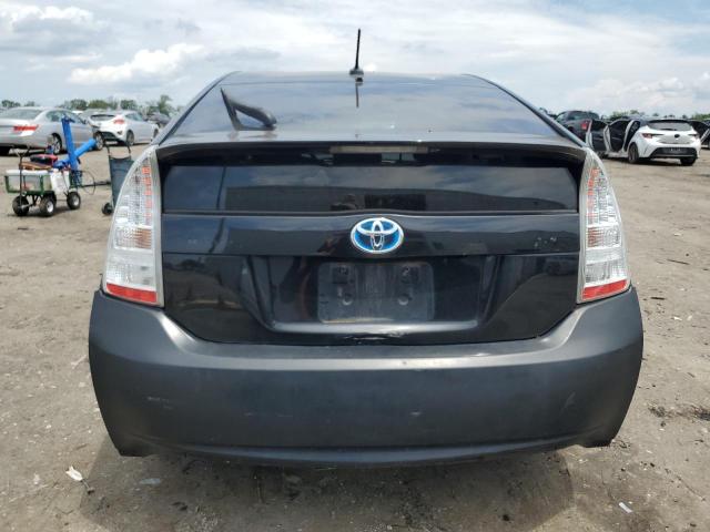 JTDKN3DUXB1423304 - 2011 TOYOTA PRIUS BLACK photo 6