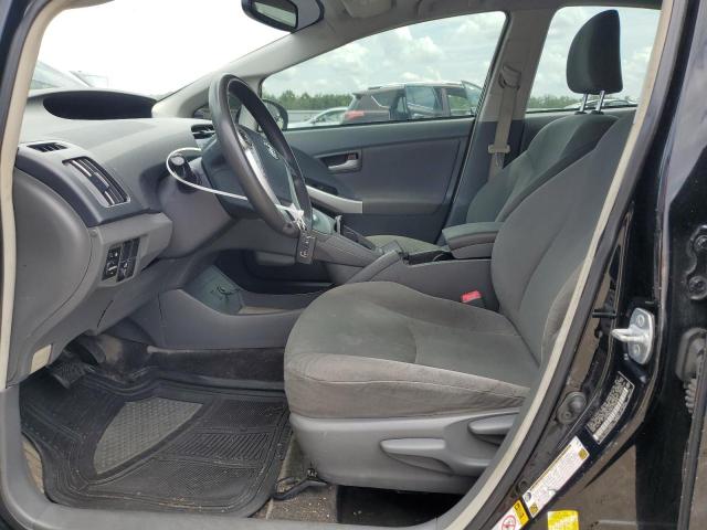 JTDKN3DUXB1423304 - 2011 TOYOTA PRIUS BLACK photo 7