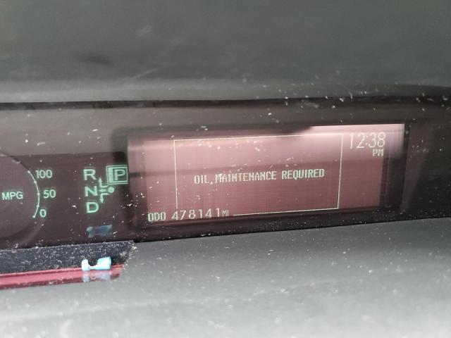 JTDKN3DUXB1423304 - 2011 TOYOTA PRIUS BLACK photo 9