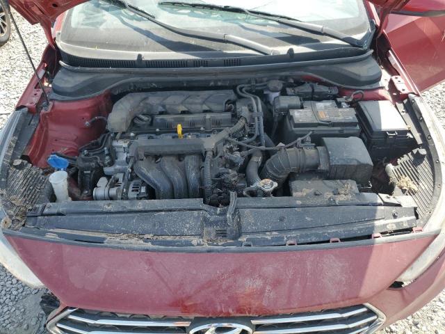 3KPC24A60ME150723 - 2021 HYUNDAI ACCENT SE RED photo 11