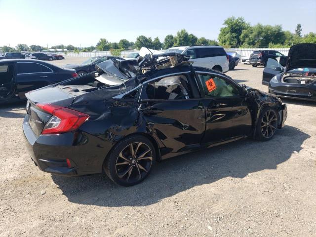 2HGFC2F81LH034878 - 2020 HONDA CIVIC SPORT BLACK photo 3