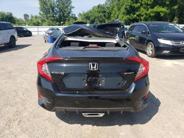 2HGFC2F81LH034878 - 2020 HONDA CIVIC SPORT BLACK photo 6