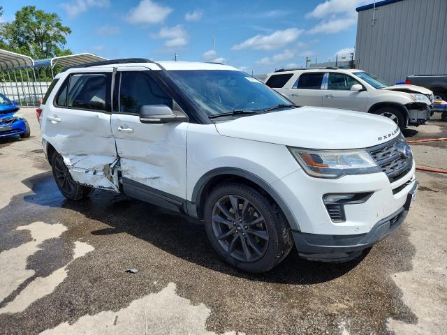 1FM5K7D89JGB62688 - 2018 FORD EXPLORER XLT 白色 照片 4