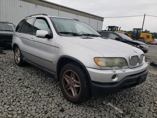 5UXFB33593LH42026 - 2003 BMW X5 4.4I SILVER photo 4