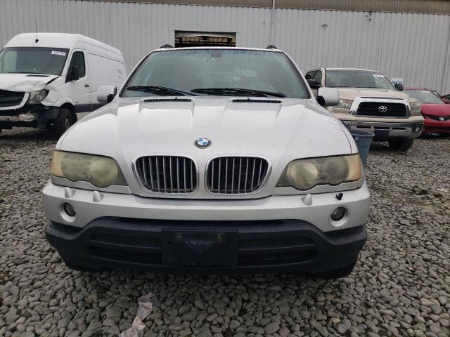 5UXFB33593LH42026 - 2003 BMW X5 4.4I SILVER photo 5