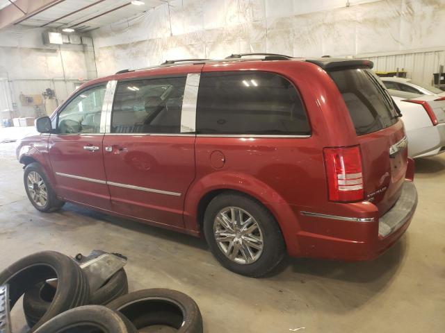 2A8HR64X69R500081 - 2009 CHRYSLER TOWN & COU LIMITED BURGUNDY photo 2