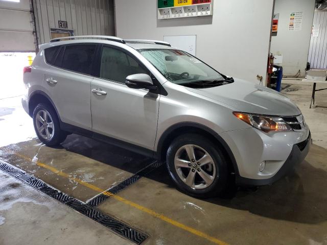 JTMRFREV2FD157822 - 2015 TOYOTA RAV4 XLE SILVER photo 4