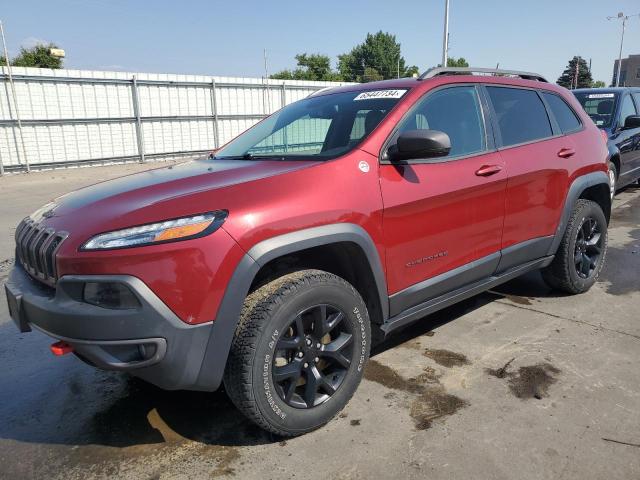 1C4PJMBS3FW618579 - 2015 JEEP CHEROKEE TRAILHAWK 红色 照片 1