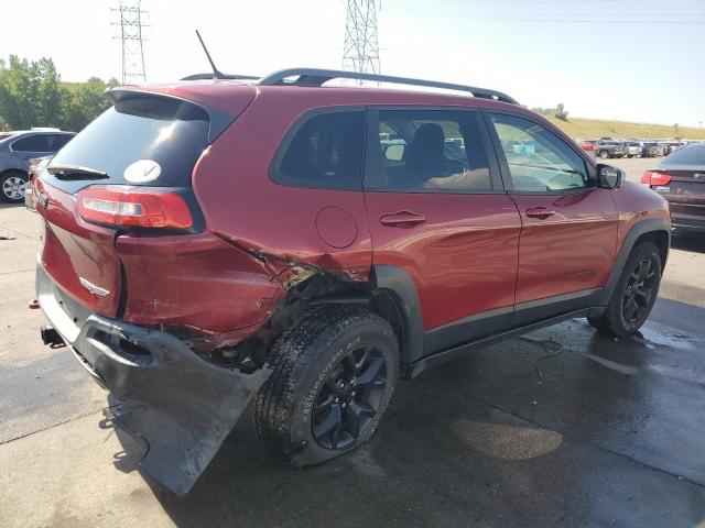 1C4PJMBS3FW618579 - 2015 JEEP CHEROKEE TRAILHAWK RED photo 3