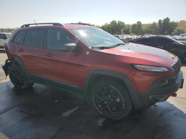 1C4PJMBS3FW618579 - 2015 JEEP CHEROKEE TRAILHAWK 红色 照片 4