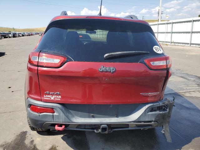 1C4PJMBS3FW618579 - 2015 JEEP CHEROKEE TRAILHAWK 红色 照片 6