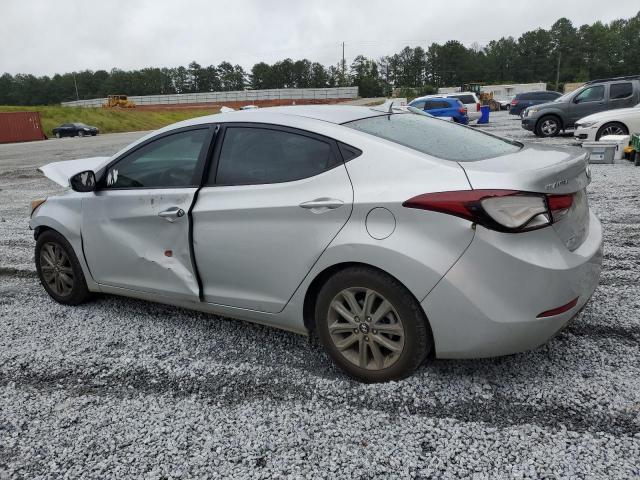 KMHDH4AE6EU092139 - 2014 HYUNDAI ELANTRA SE SILVER photo 2