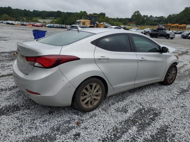 KMHDH4AE6EU092139 - 2014 HYUNDAI ELANTRA SE SILVER photo 3