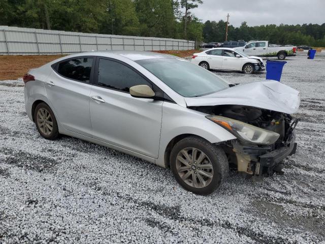 KMHDH4AE6EU092139 - 2014 HYUNDAI ELANTRA SE SILVER photo 4