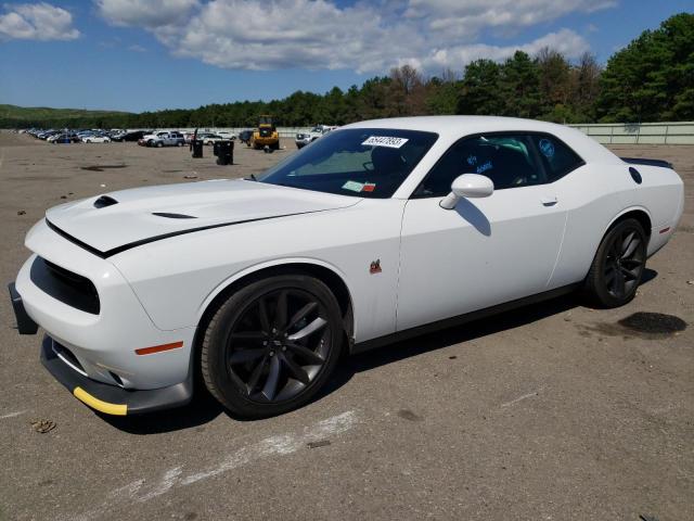 2C3CDZFJXKH642847 - 2019 DODGE CHALLENGER R/T SCAT PACK WHITE photo 1