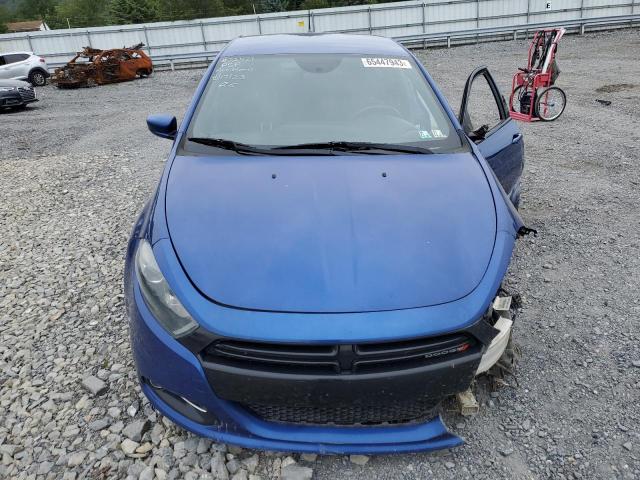 1C3CDFBB1ED860898 - 2014 DODGE DART SXT BLUE photo 5