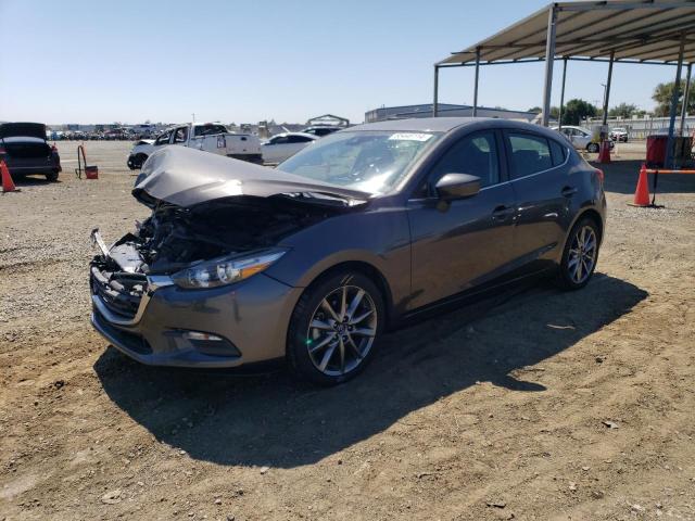 3MZBN1L33JM272026 - 2018 MAZDA 3 TOURING GRAY photo 1