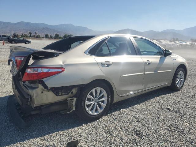 4T1BD1FKXFU143319 - 2015 TOYOTA CAMRY HYBRID BEIGE photo 3