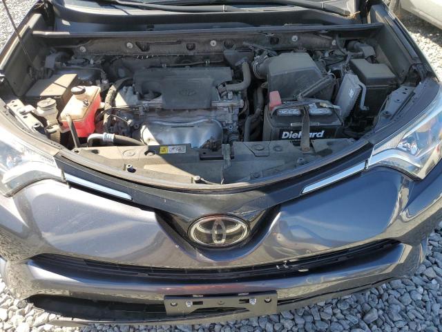 JTMBFREV0HJ135193 - 2017 TOYOTA RAV4 LE GRAY photo 12