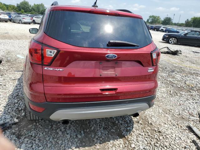 1FMCU0HD4KUA15178 - 2019 FORD ESCAPE SEL BURGUNDY photo 6