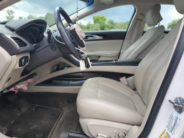 3LN6L2JK0GR602951 - 2016 LINCOLN MKZ WHITE photo 7