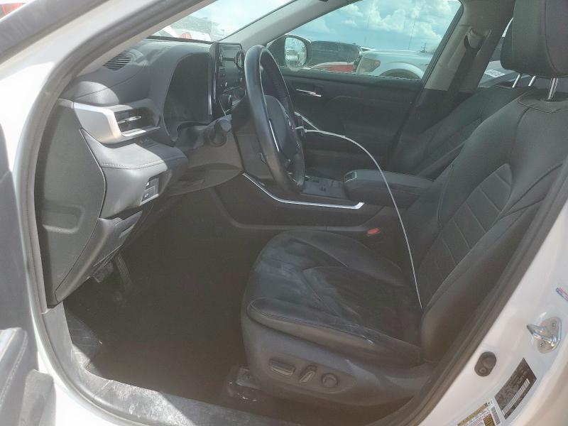 5TDGZRAH1LS511439 - 2020 TOYOTA HIGHLANDER XLE WHITE photo 7