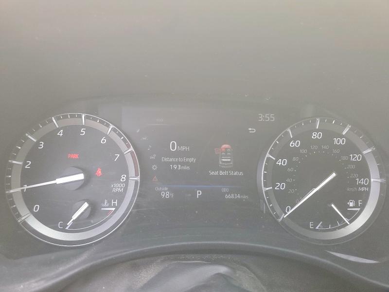 5TDGZRAH1LS511439 - 2020 TOYOTA HIGHLANDER XLE WHITE photo 9