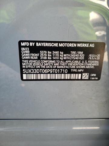 5UX33DT06P9T01710 - 2023 BMW X4 XDRIVE30I GRAY photo 13