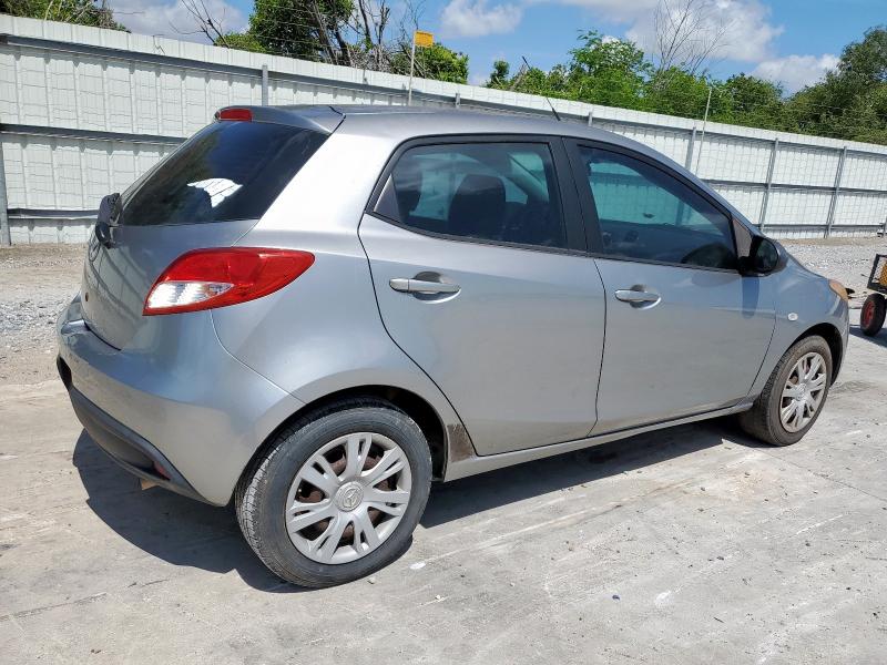 JM1DE1KY5C0147771 - 2012 MAZDA MAZDA2 银色 照片 3