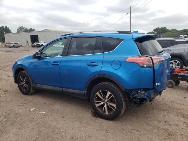 2T3RFREV8JW786738 - 2018 TOYOTA RAV4 ADVENTURE BLUE photo 2