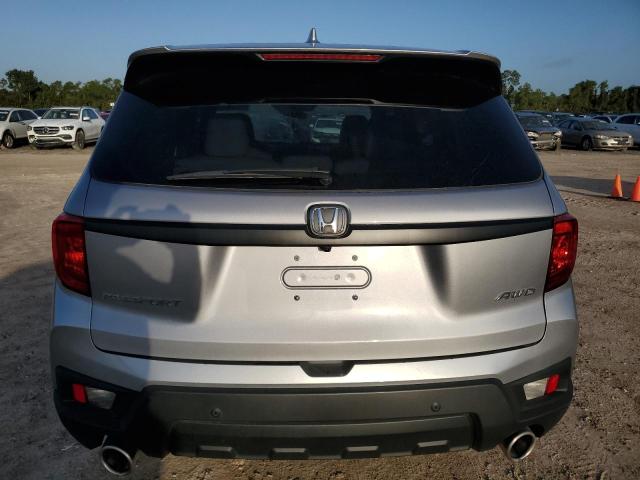 5FNYF8H53PB019587 - 2023 HONDA PASSPORT EXL SILVER photo 6