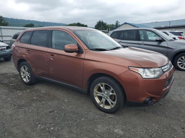 JA4AZ3A33EZ003024 - 2014 MITSUBISHI OUTLANDER SE ORANGE photo 4