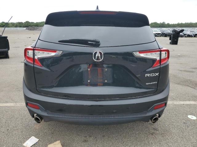 5J8TC2H73KL000451 - 2019 ACURA RDX ADVANCE BLACK photo 6