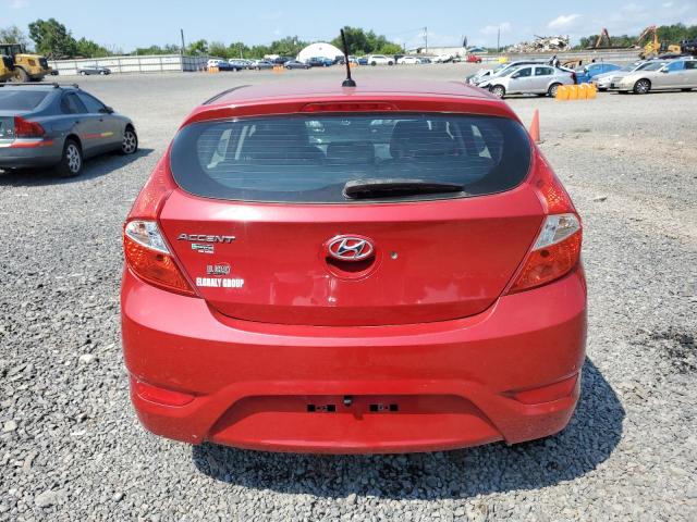 KMHCT5AE4HU341896 - 2017 HYUNDAI ACCENT SE RED photo 6