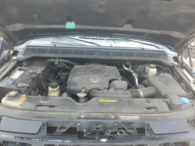 1N6BA0EC2BN313577 - 2011 NISSAN TITAN S BLACK photo 11