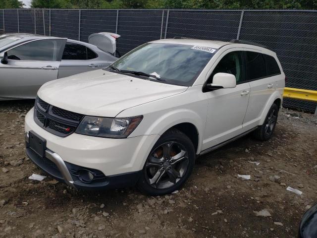 3C4PDCGG9FT632546 - 2015 DODGE JOURNEY CROSSROAD WHITE photo 1