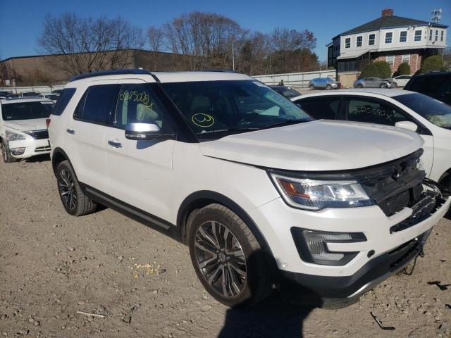 1FM5K8HT7GGB38970 - 2016 FORD EXPLORER PLATINUM WHITE photo 1