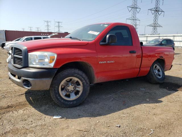 1D7HA16K57J608072 - 2007 DODGE RAM 1500 ST RED photo 1